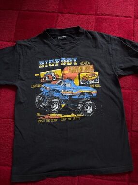The Hundreds Black Bigfoot 4x4 Monster Truck Tee - men or women tee